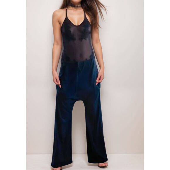 ❤️TODAY ONLY Daydream Nation Couch Crasher Lounge Pants size Small Black E82 - Picture 2 of 5